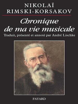 cover image of Chronique de ma vie musicale